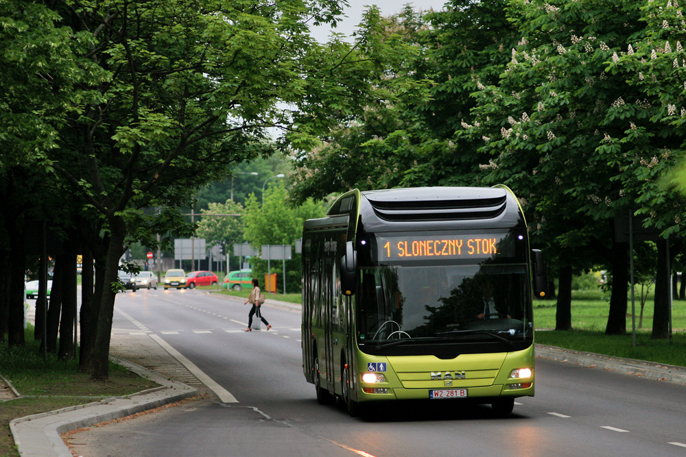 MAN NL253 Lion`s City Hybrid #W2 281B