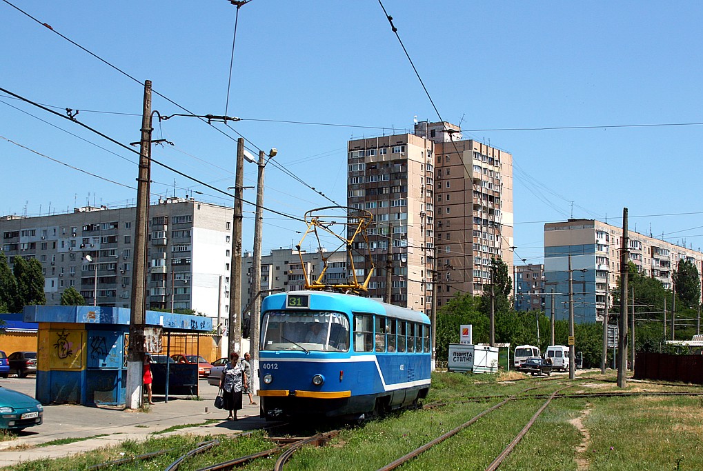 Tatra T3SU #4012