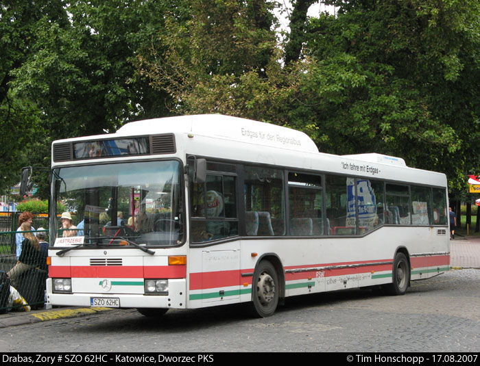 Mercedes-Benz O405NÜ2 CNG #SZO 62HC