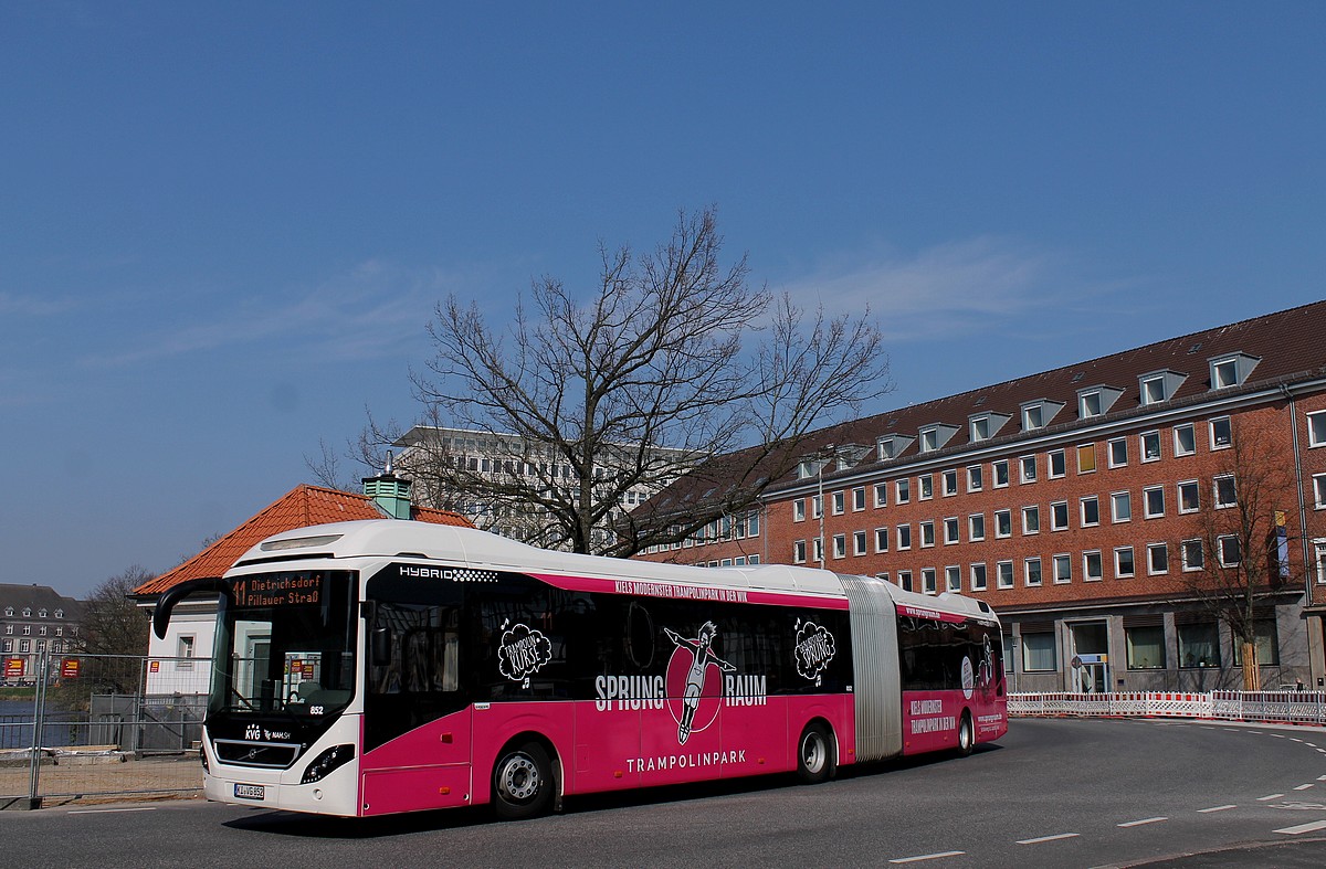 Volvo 7900A Hybrid #852