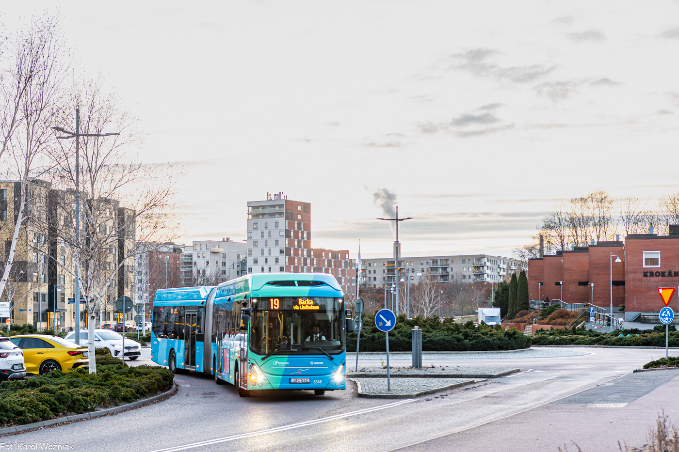 Volvo 7900A Electric 18,6m #8348