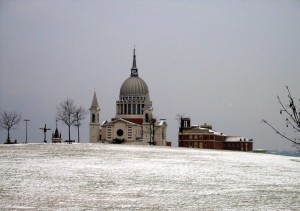 Santuario di San Giovanni Bosco d’inverno