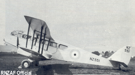 DH.84 Dragon 
NZ551
RNZAF Photo