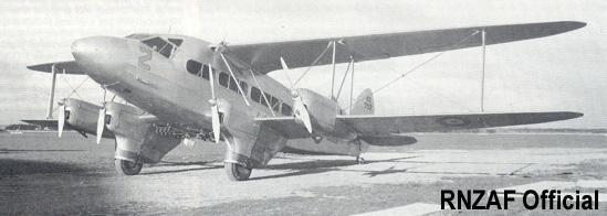 DH.86 Express
NZ553
RNZAF Photo