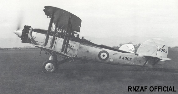 Fairey Gordon 
K4005
RNZAF Photo