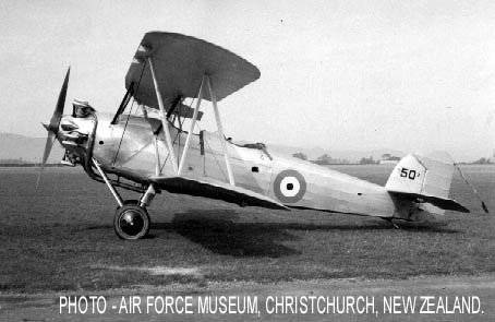 Hawker Tomtit 
NZ50
RNZAF Photo