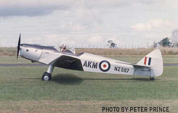 DH.94 Moth Minor 
NZ597
Photo by Peter Prince