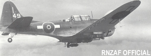 Douglas Dauntless SBD-5 
NZ5049
RNZAF Photo