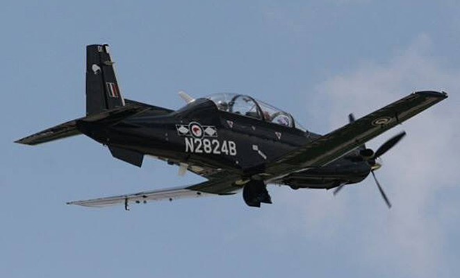 Highlight for Album: Beechcraft T-6C Texan II