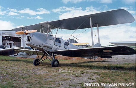 DH.82A Tiger Moth 
NZ765
Photo by Ivan Prince