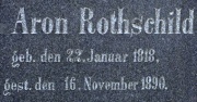 Aron Rothschild (geb. 22. Januar 1818 in Pforzheim, gest. 16. November 1890 in Pforzheim).jpg