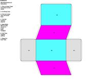 Paper Model of Monoclinic Form