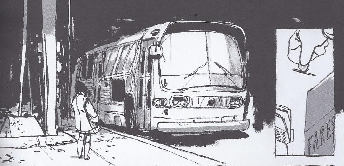 sericomic:
“ “SKIM”
By Mariko Tamaki and
Jillian Tamaki
”
hey, i didn’t do a bad job on this bus