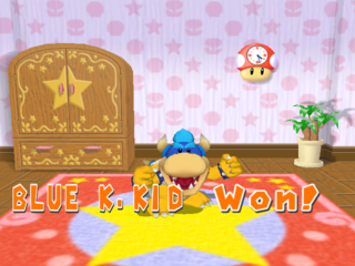 Blue Koopa Kid playable.