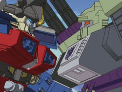 NewCybertronCity ironhide and demolishor.jpg