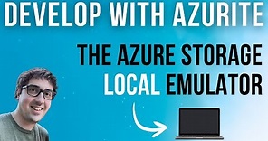 Use the Azurite emulator for Azure Storage local development