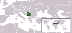 Ligking vaan Servië-Montenegro