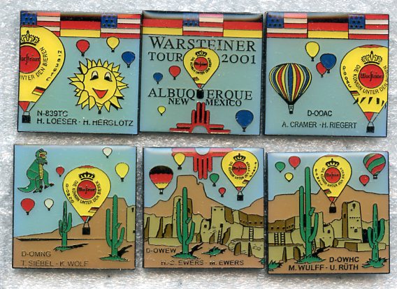 File:Warsteiner Tour 2001 Albuquerque New Mexico pins.jpg