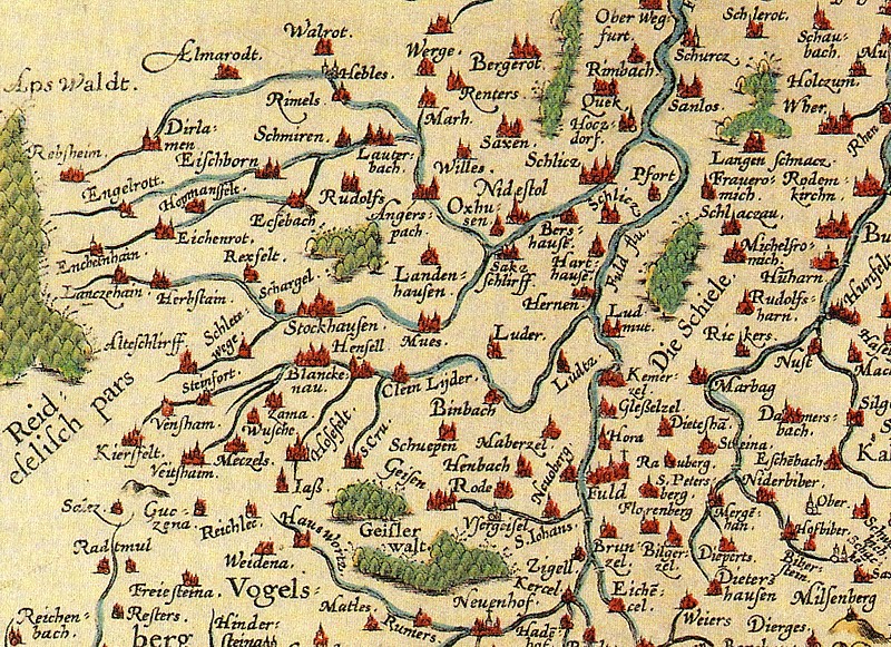 File:Ausschnitt Landkarte Hochstift Fulda von Regerwill 1574.jpg