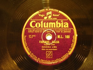 Disco gravado em 78 rpm