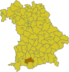 Landkreis Weilheim-Schongau in Bayern