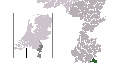 Poziția localității Vaals