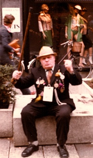 Jan de Roos, mei 1976, Herestraat, Groningen