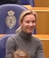 Lilian Helder in de Tweede Kamer