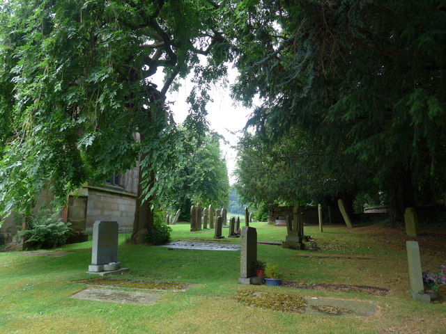 File:St Michael, Hathersage, churchyard (vi) - geograph.org.uk - 4597859.jpg