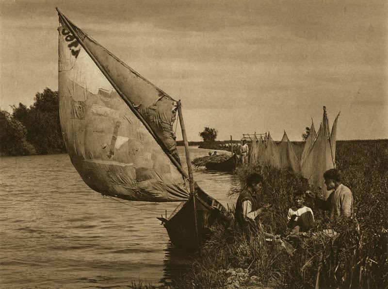 File:Rumänien. Landschaft, Bauten, Volksleben Canal în Delta Dunării.jpg