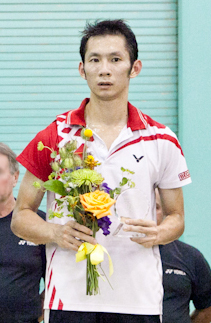 Nguyễn bij de US Open in 2011.