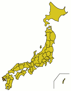 Prefettura di Nagasaki - Localizzazione