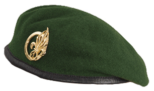 Boina verde (Béret vert) da Legião Estrangeira