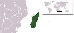 Woneem liggt Republiek Madagaskar