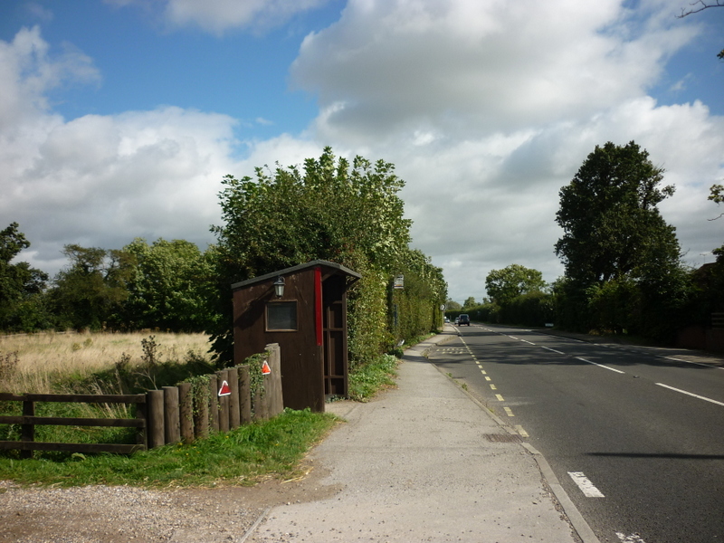 File:The bus shelter on the A1079 at Kexby - geograph.org.uk - 3131264.jpg