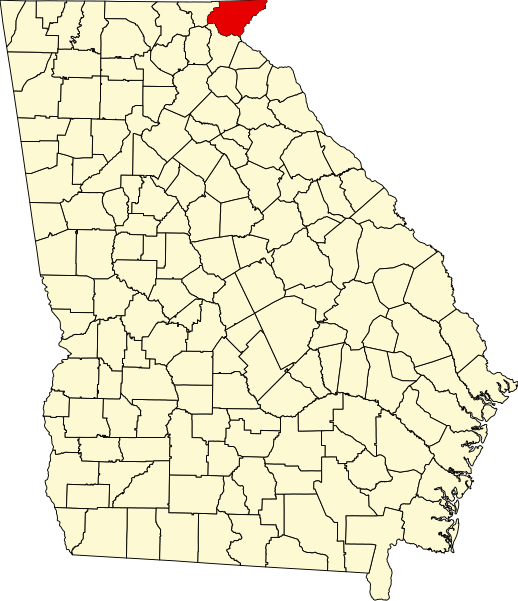 File:Map of Georgia highlighting Rabun County.svg