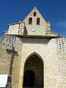 Ang Simbahan sa Saint-Orent, sa Maubec