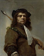 Barent Fabritius, Zelfportret als herder, Akademie der bildenden Künste Wien, Wenen