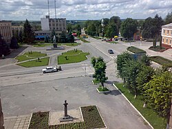 Dunaivtsi city center