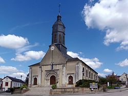 Skyline of Bazoches-sur-Hoëne