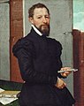 The Orator Giovan Pietro Maffeis (?) (1533-1603) Giovan Battista Moroni (1563) Kunsthistorisches Museum