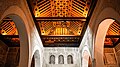 * Nomination The wooden ceiling and the three solar windows (chamsiyat) located at the top of the mihrab of the mosque of Sidi Belhassen, 12th century. --Riad Salih 23:44, 30 September 2024 (UTC) * Decline Too strong denoising. Fixable? --C messier 13:40, 8 October 2024 (UTC)  Oppose As C Messier --Grunpfnul 18:22, 14 October 2024 (UTC)