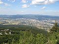 Pogled na Liberec z Ještěda