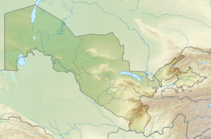 Cherta de localisazion: Usbechistan