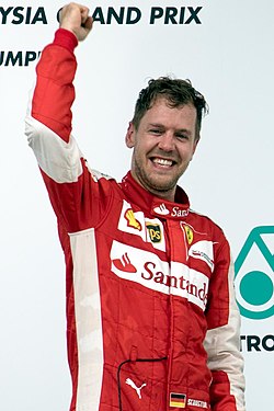 Sebastian Vettel v roce 2015