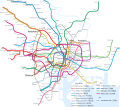 Map of Tokyo subway