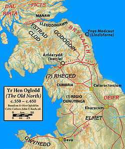 Yr Hen Ogledd (The Old North) c. 550 – c. 650