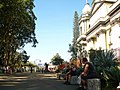 Alajuela´s catholic Cathedral is located in front of Alajuela´s central park (Officially named Parque General Tomás Guardia)