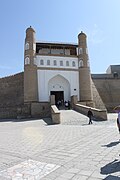 L'entrée de la citadelle Ark.