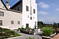 herb garden on the southern side of the Gesindehaus building